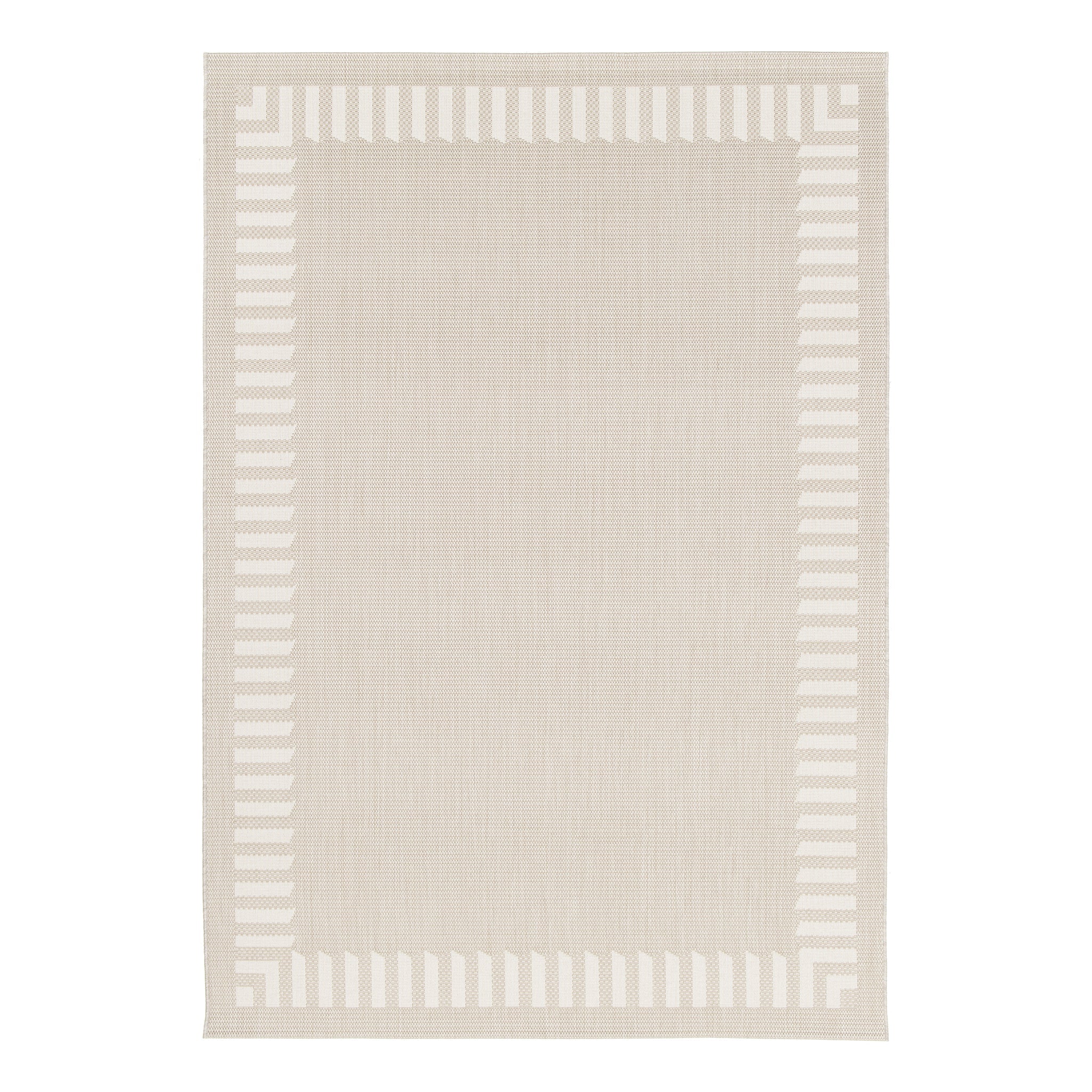 AFK Living vloerkleed Agora - voor binnen en buiten - beige - 120 x 17