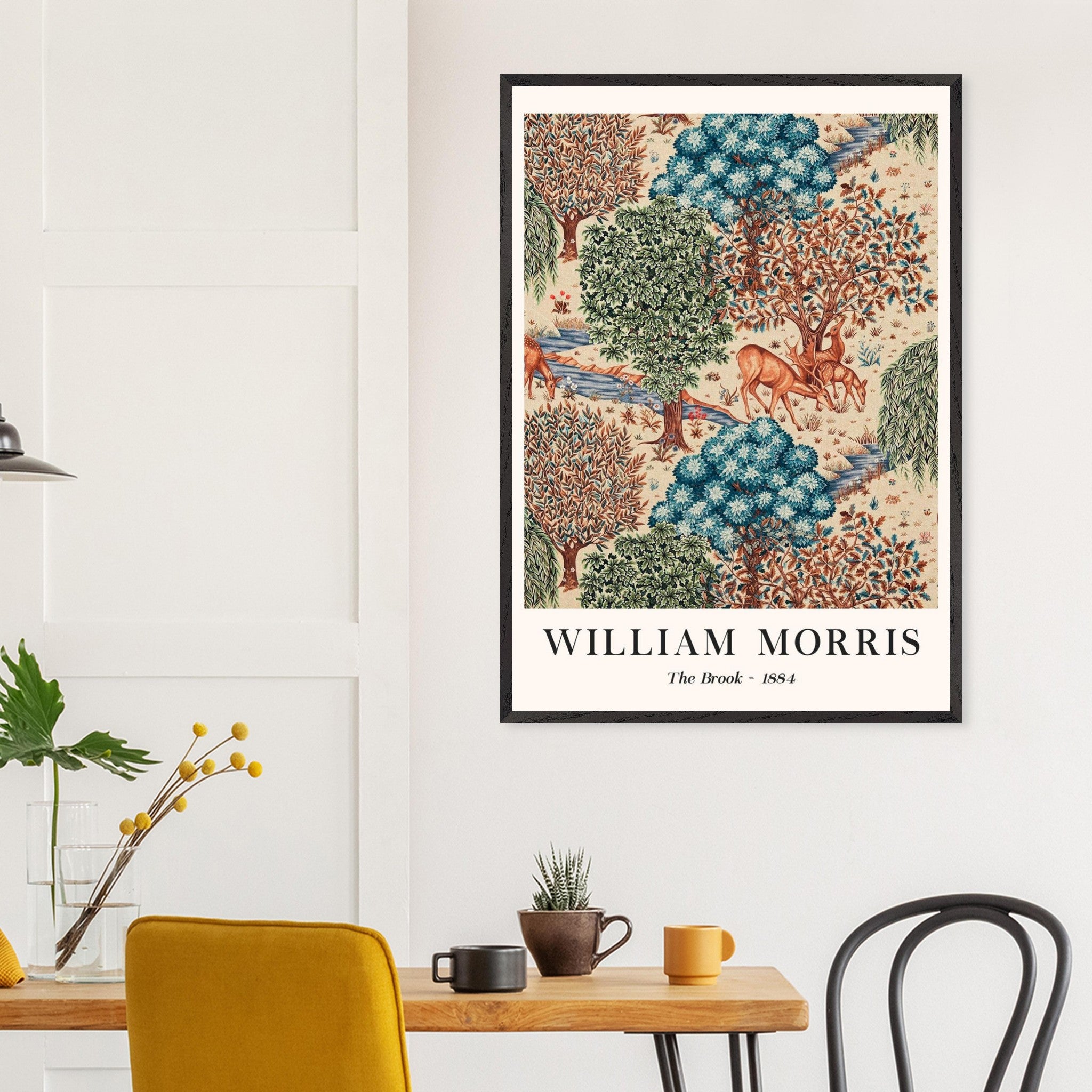 Artfulprints Poster William Morris - The brook - 70x100 cm - Meerkleur