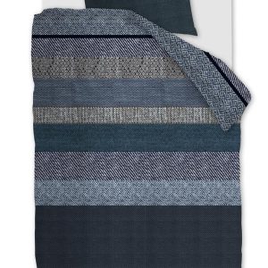 Beddinghouse Enzo dekbedovertrek – Eenpersoons – 140×200/220 cm – Blau Beddinghouse Enzo dekbedovertrek – Eenpersoons – 140×200/220 cm – Blau