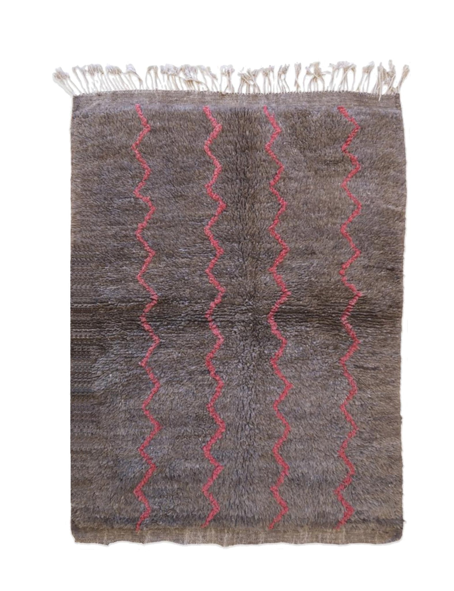 AFK Living vloerkleed Berber - handgemaakt - Wol - 116 x 164 cm