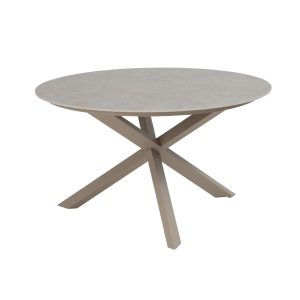 4 Seasons tuintafel Prado Ø130×75 cm- ceramic sabbia – latte 4 Seasons tuintafel Prado Ø130×75 cm- ceramic sabbia – latte