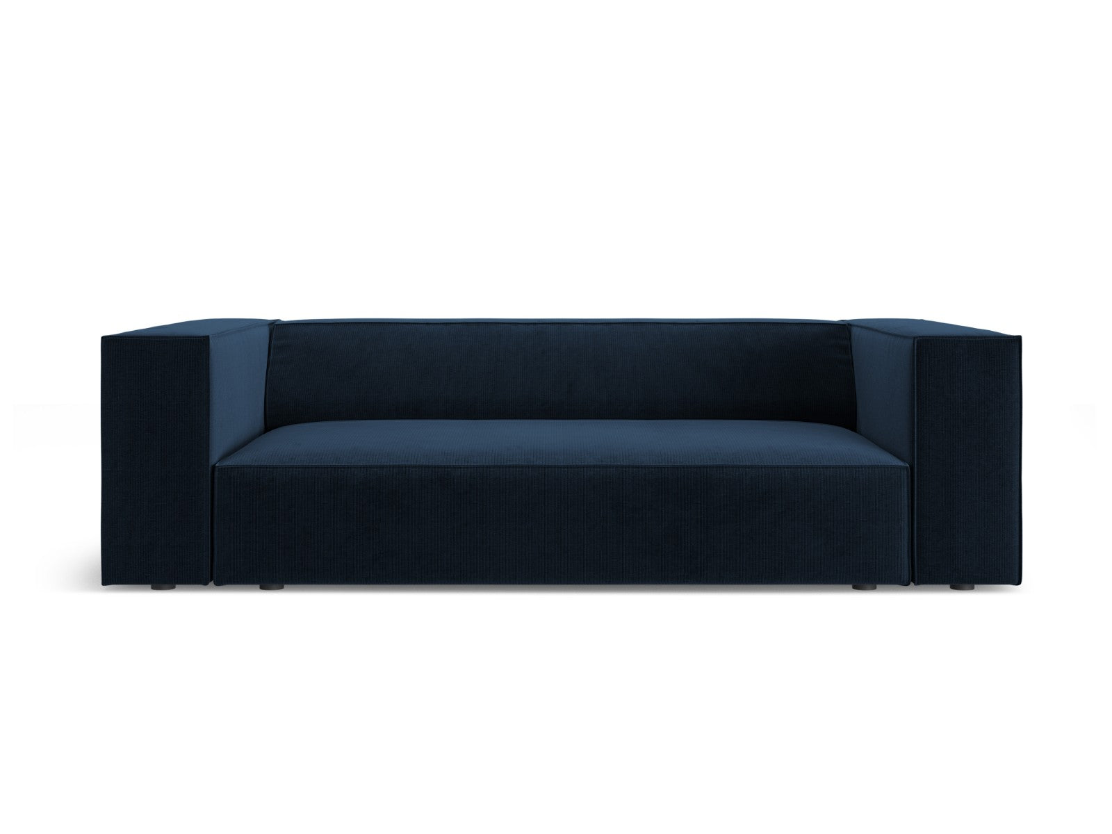 Cosmopolitan Design Bank Arendal 2-zits, chenille met ribbeleffect kon