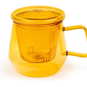 Bredemeijer -Tea for one Livorno glas amber 290ml Bredemeijer -Tea for one Livorno glas amber 290ml