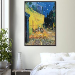 Artfulprints Poster Vincent van Gogh – Caféterras bij nacht – 70×100 c Artfulprints Poster Vincent van Gogh – Caféterras bij nacht – 70×100 c