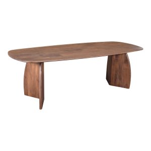 DÉJA Living Eettafel Majada – Deens Ovaal Donkerbruin Hout – 240x100x7 DÉJA Living Eettafel Majada – Deens Ovaal Donkerbruin Hout – 240x100x7