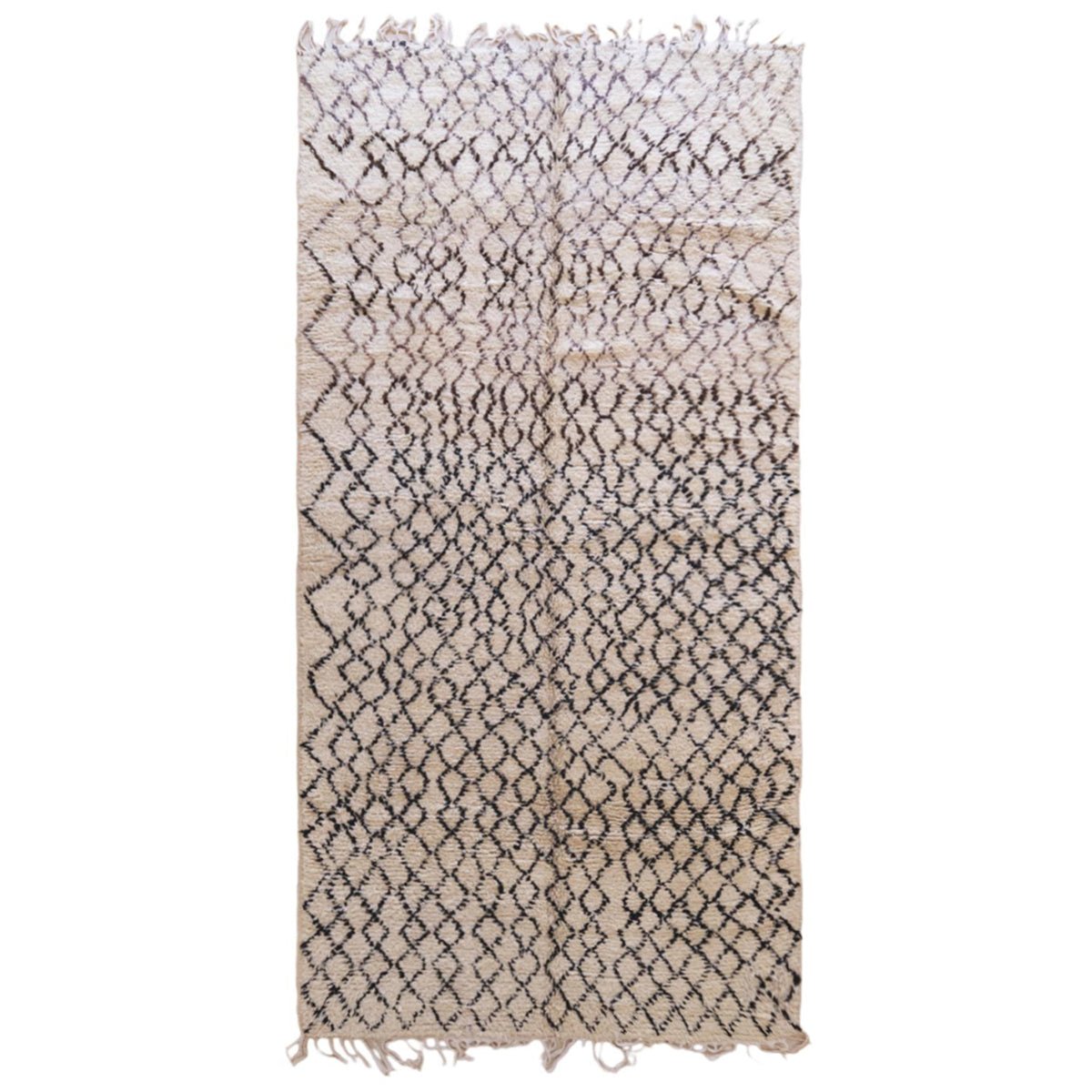 AFK Living vloerkleed Berber - handgemaakt - Wol - 407 x 193 cm