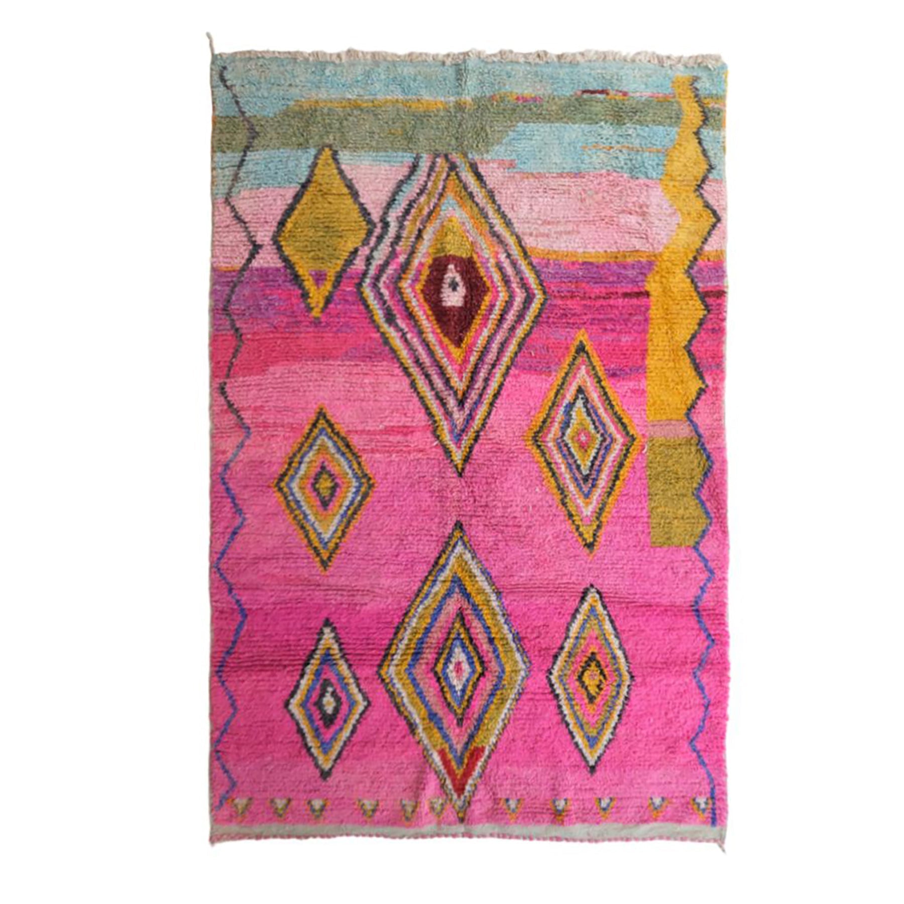 AFK Living vloerkleed Berber - handgemaakt - Wol - 193 x 283 cm