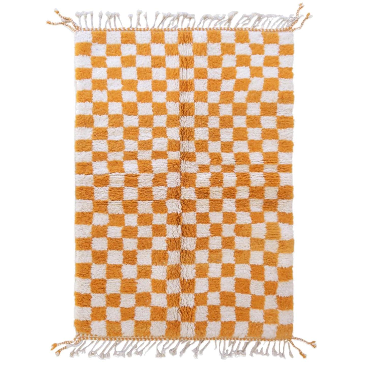 AFK Living vloerkleed Berber - handgemaakt - Wol - 134 x 205 cm