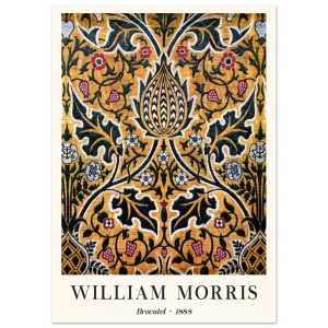 Artfulprints Poster William Morris – Brocatel 1888 – A4 21×29.7 cm – G Artfulprints Poster William Morris – Brocatel 1888 – A4 21×29.7 cm – G