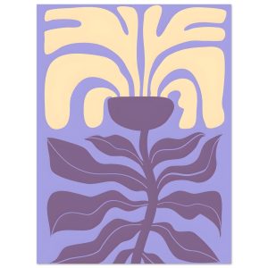 Artfulprints Poster Matisse – Poetic bloom I – 30×40 cm – Paars