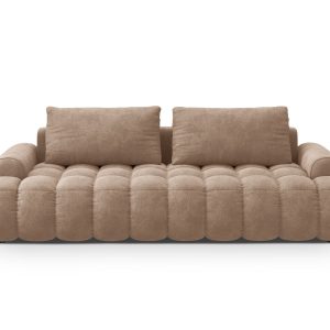 Cosmopolitan Design Slaapbank met opbergdoos Linz 4-zits, flueel donke Cosmopolitan Design Slaapbank met opbergdoos Linz 4-zits, flueel donke