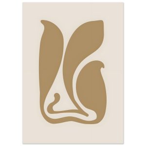 Artfulprints Poster Matisse – Abstract stillness – 50×70 cm – Taupe Artfulprints Poster Matisse – Abstract stillness – 50×70 cm – Taupe