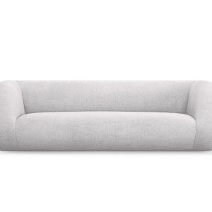 Cosmopolitan Design Bank Essen 3-zits, boucle, lichtgrijs – 95x230x86c Cosmopolitan Design Bank Essen 3-zits, boucle, lichtgrijs – 95x230x86c