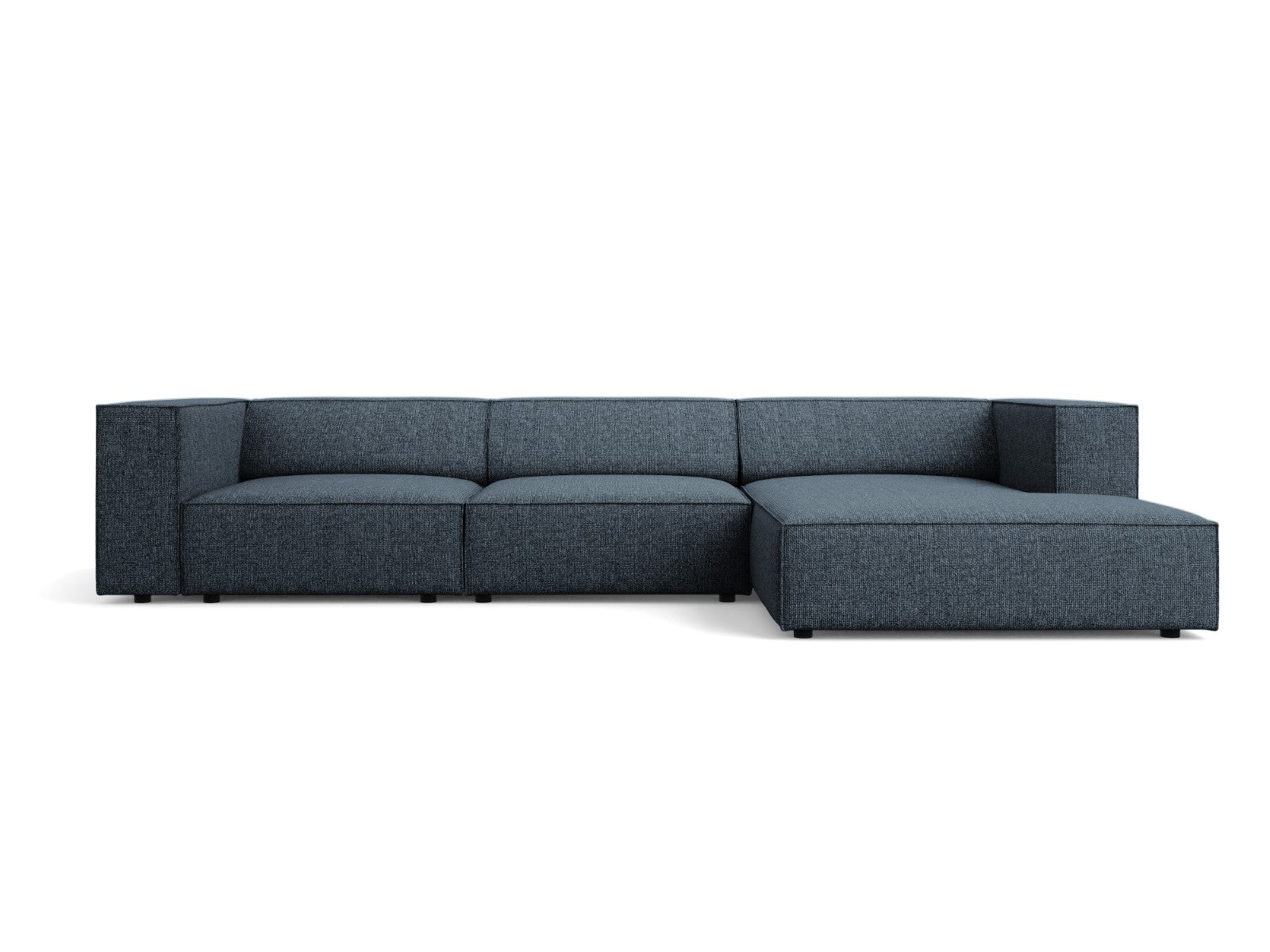 Cosmopolitan Design rechter hoekbank Arendal 4-zits, chenille, konings