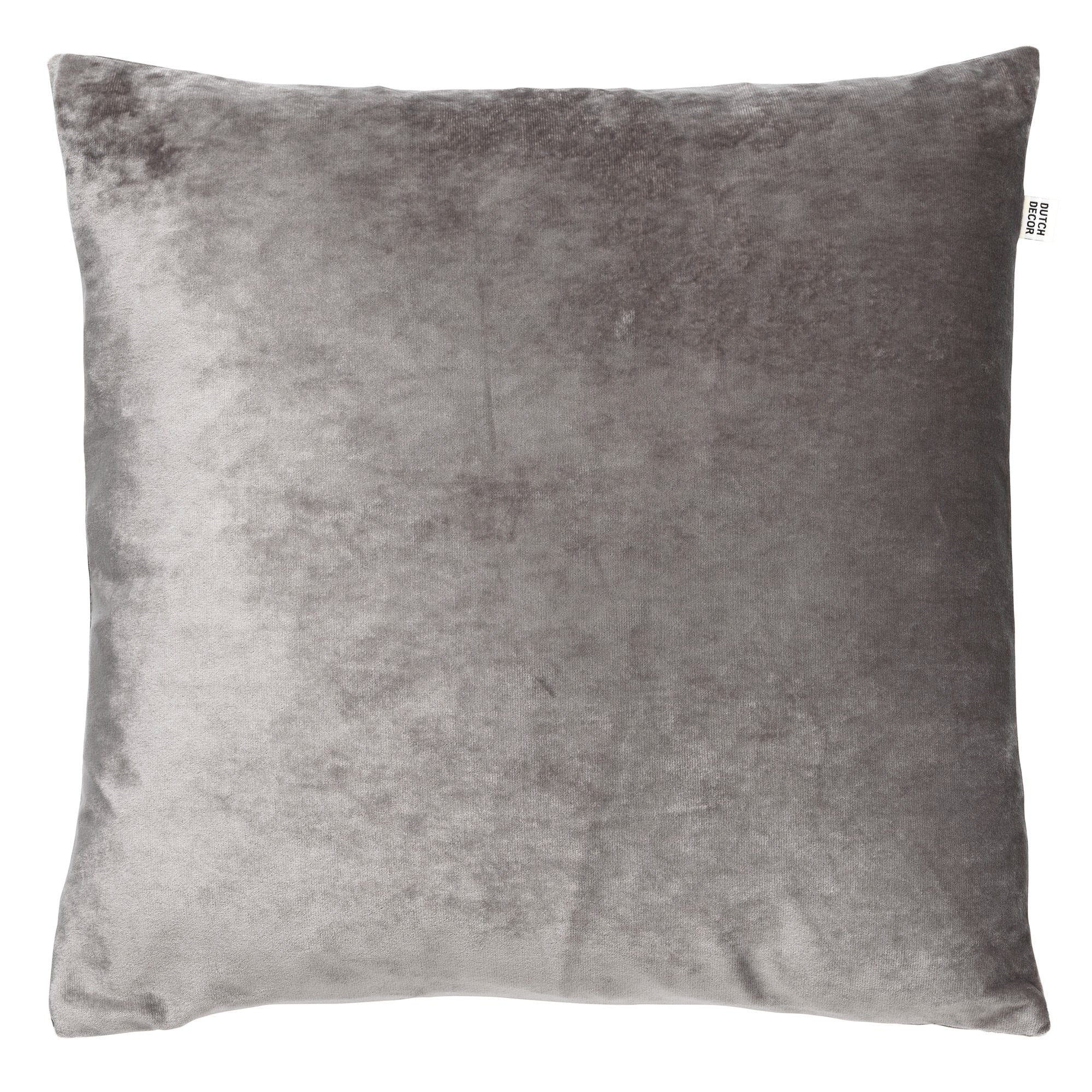 SKY - sierkussen 45x45 cm - velvet - Driftwood - taupe
