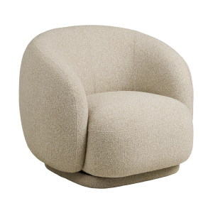 Artichok Haylie draaibare fauteuil zand