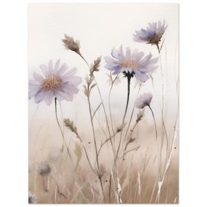 Artfulprints Poster Flower aquarel 1 – 30×40 cm – Taupe Artfulprints Poster Flower aquarel 1 – 30×40 cm – Taupe