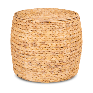 Artichok Pleun Ronde Bijzettafel met Opbergruimte – Bruin Artichok Pleun Ronde Bijzettafel met Opbergruimte – Bruin