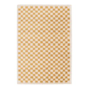 AFK Living vloerkleed Checkers – zeer zacht – geel – 200 x 290 cm AFK Living vloerkleed Checkers – zeer zacht – geel – 200 x 290 cm