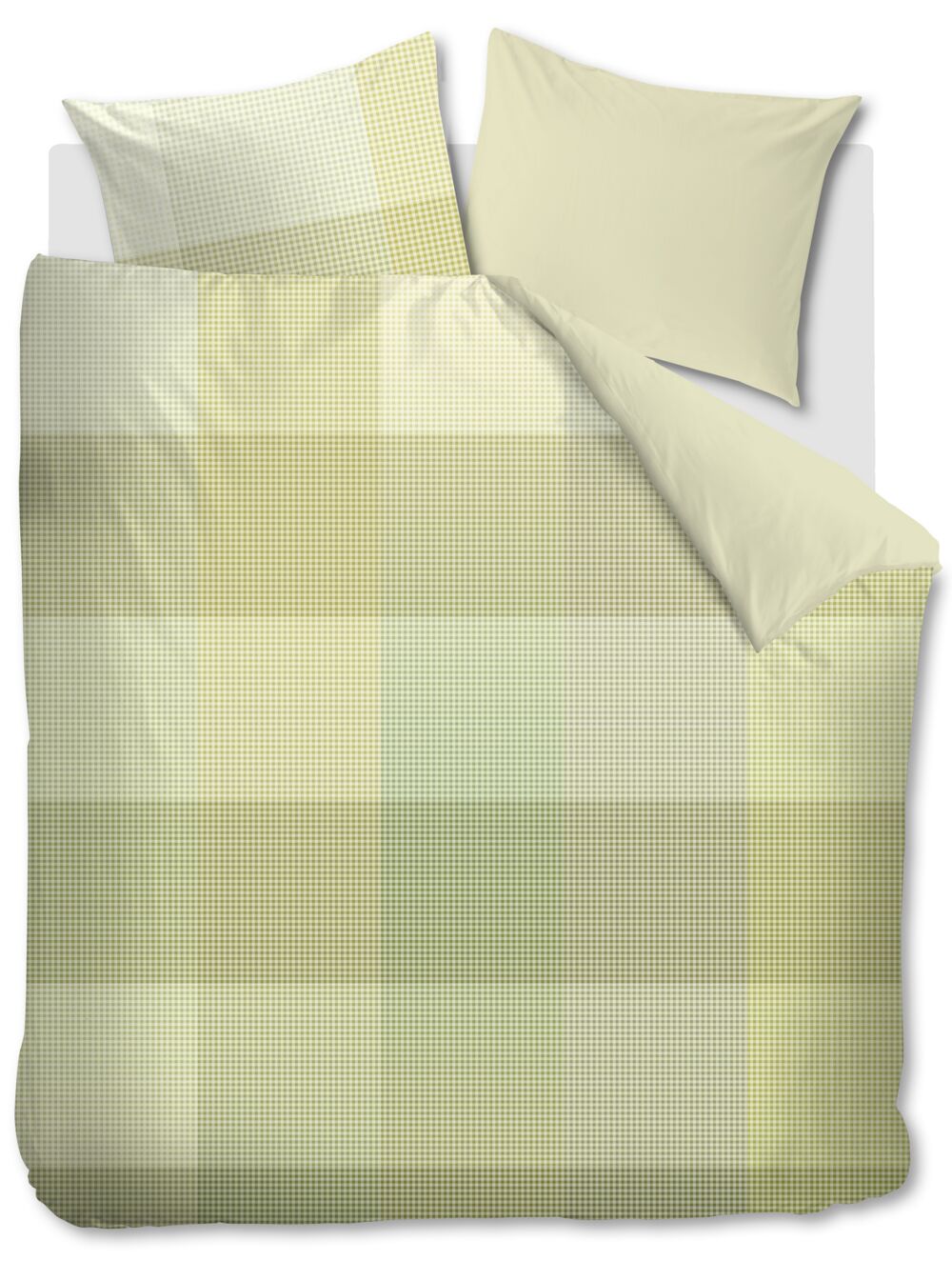 Beddinghouse Dekbedovertrek Zira - 200 x 200/220 cm - Groen