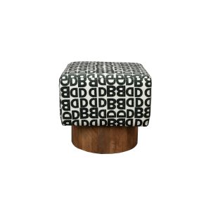 Dutchbone Monogram Kruk – Bruin Dutchbone Monogram Kruk – Bruin