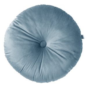 OLLY – sierkussen Ø38 cm – rond velvet – Provincial Blue – blauw OLLY – sierkussen Ø38 cm – rond velvet – Provincial Blue – blauw