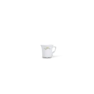 Bonbistro – Mokkakop 11cl brown flower Retro – Set van 6 Bonbistro – Mokkakop 11cl brown flower Retro – Set van 6