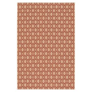 AFK Living vloerkleed Ambre – voor binnen en buiten – terracotta – 200 AFK Living vloerkleed Ambre – voor binnen en buiten – terracotta – 200