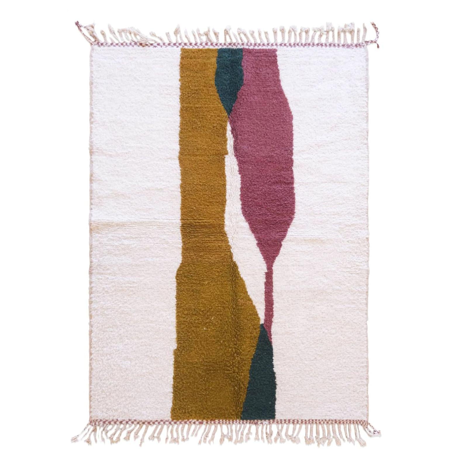 AFK Living vloerkleed Berber - handgemaakt - Wol - 175 x 235 cm