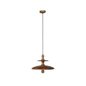 Dutchbone Cath Hanglamp 43 cm (L) Hout Bruin Dutchbone Cath Hanglamp 43 cm (L) Hout Bruin