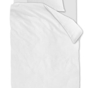 Beddinghouse Blanca dekbedovertrek – Effen – Eenpersoons – 140×200/220