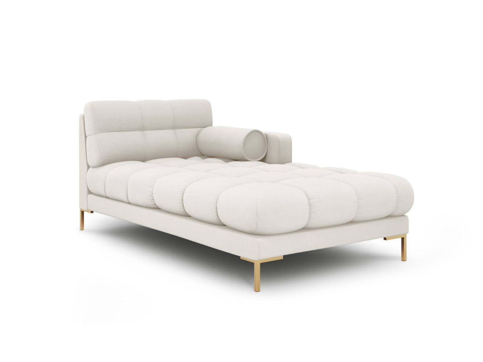 Cosmopolitan Design rechter chaise longue Bali structurele stof, licht