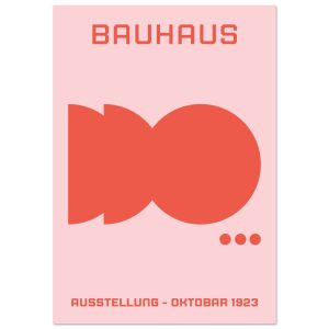 Artfulprints Poster Bauhaus – Ausstellung oktobar 1923 – 70×100 cm – R Artfulprints Poster Bauhaus – Ausstellung oktobar 1923 – 70×100 cm – R