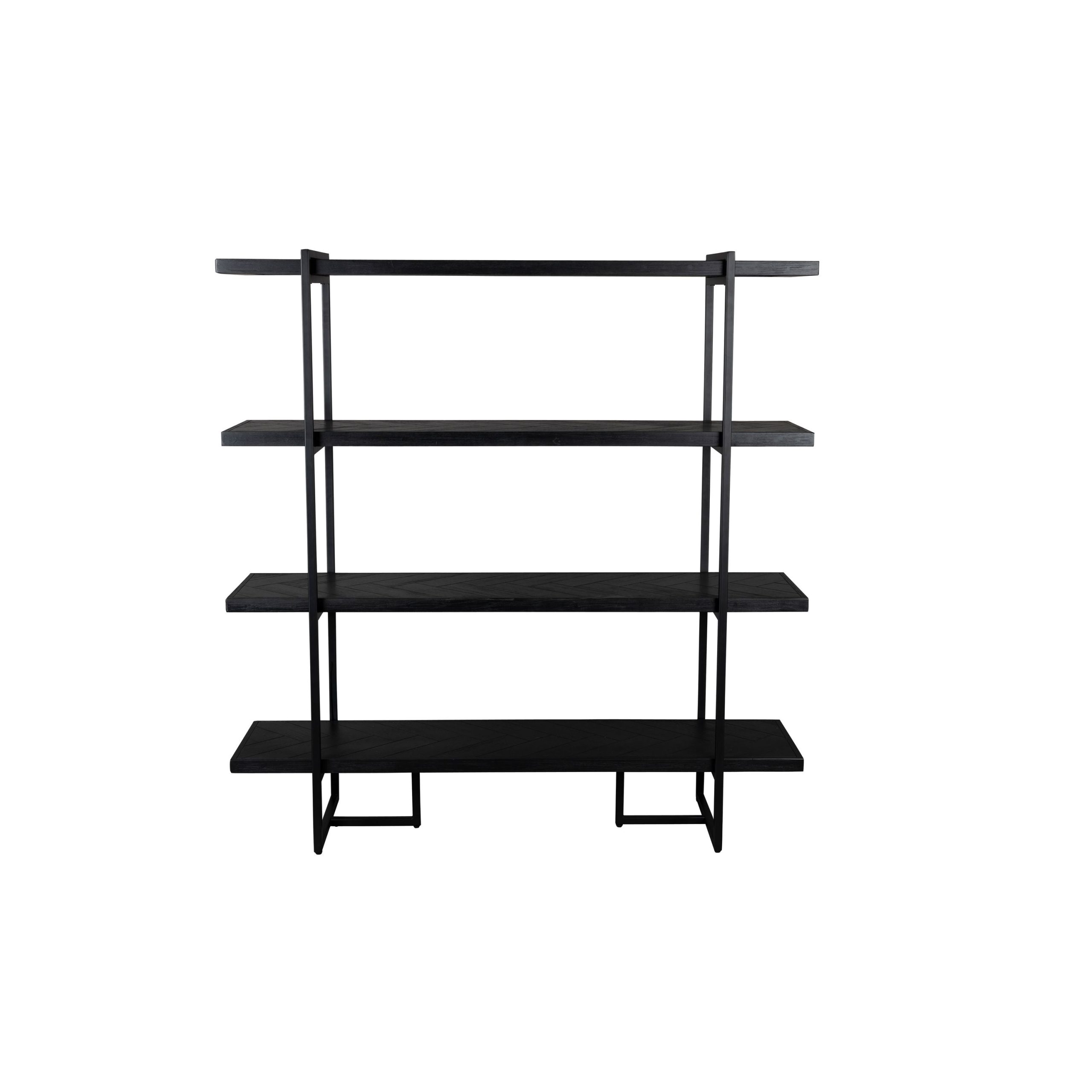 Dutchbone Class Wandkast/ Wandplanken Hout Zwart