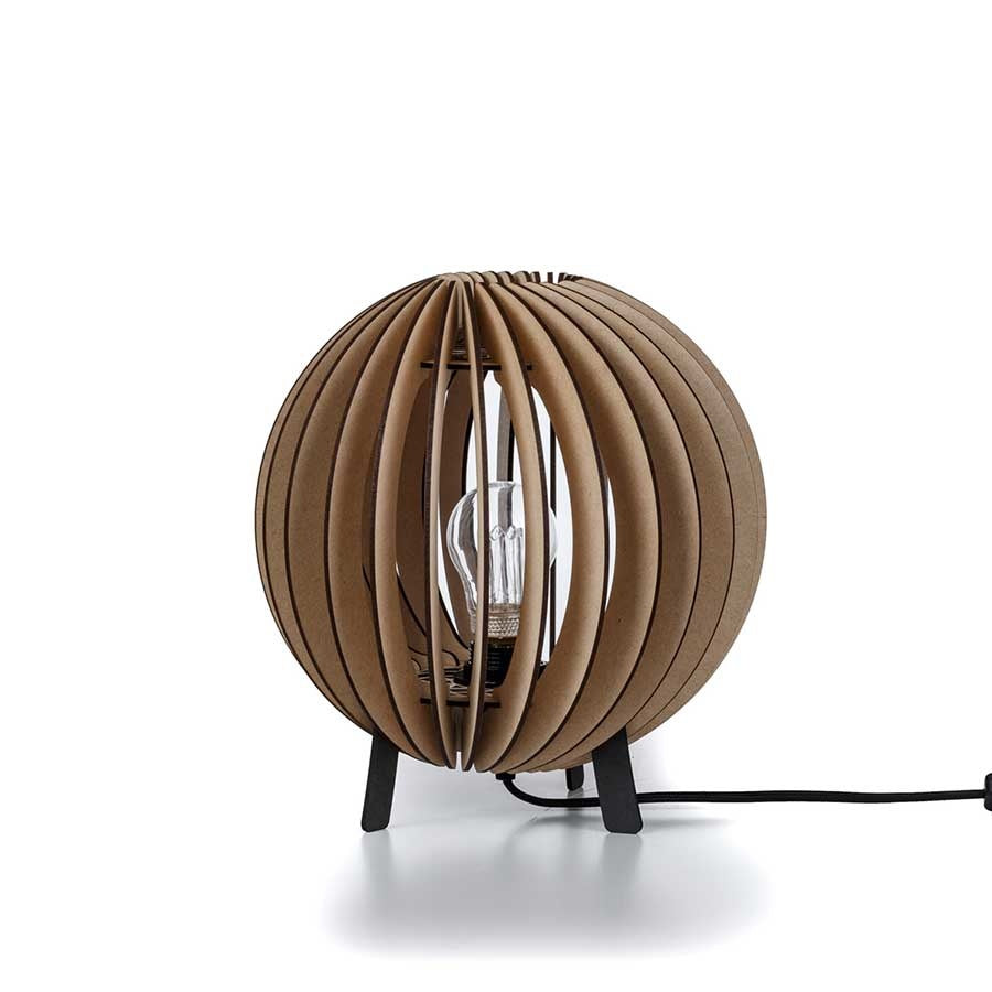 Blij Design tafellamp Orb - 1 lichts - 27 x 27 cm - beige