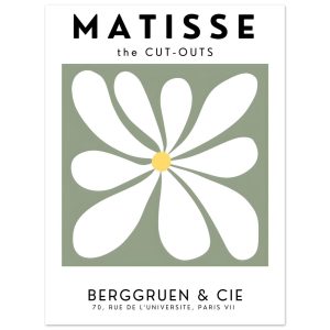 Artfulprints Poster Matisse – Floral motion – 30×40 cm – Grijs Artfulprints Poster Matisse – Floral motion – 30×40 cm – Grijs
