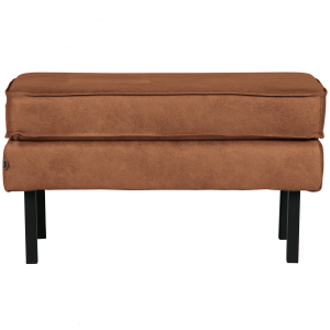 WOOOD hocker op poten Rodeo – Recycle Leer – Cognac – 45x84x54 WOOOD hocker op poten Rodeo – Recycle Leer – Cognac – 45x84x54
