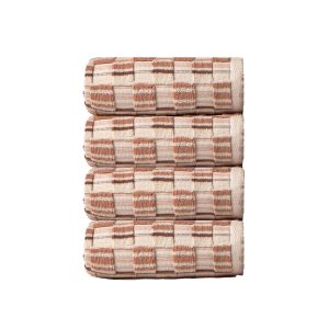 Calma House Handdoeken (set van 4 stuks) Mercurio – Aardekleur – 30×50 Calma House Handdoeken (set van 4 stuks) Mercurio – Aardekleur – 30×50