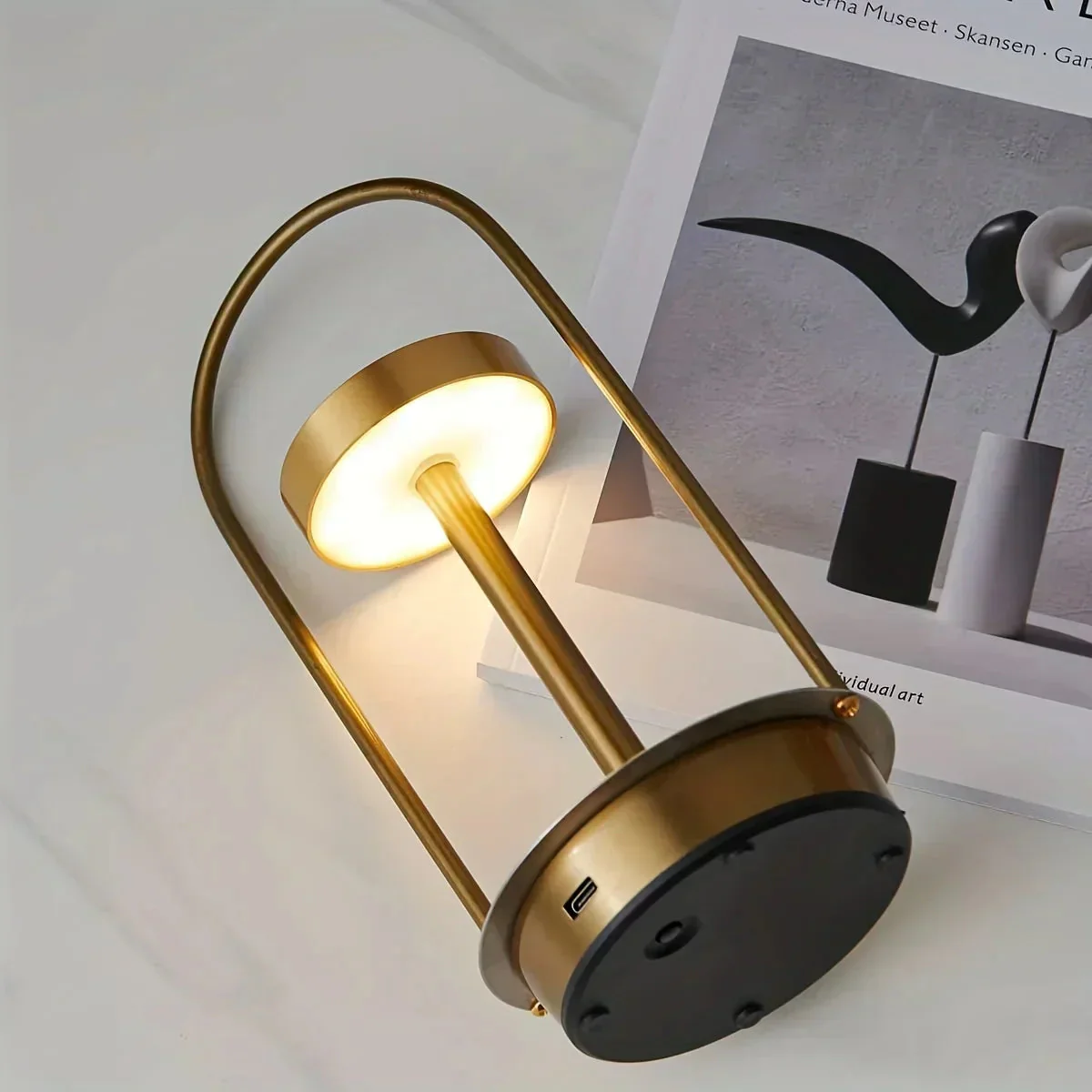 GlowLite – Draadloze Tafellamp met Warme LED-verlichting voor Sfeervolle Ruimtes