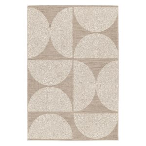 AFK Living vloerkleed Halv – voor binnen en buiten – beige – 160 x 230 AFK Living vloerkleed Halv – voor binnen en buiten – beige – 160 x 230