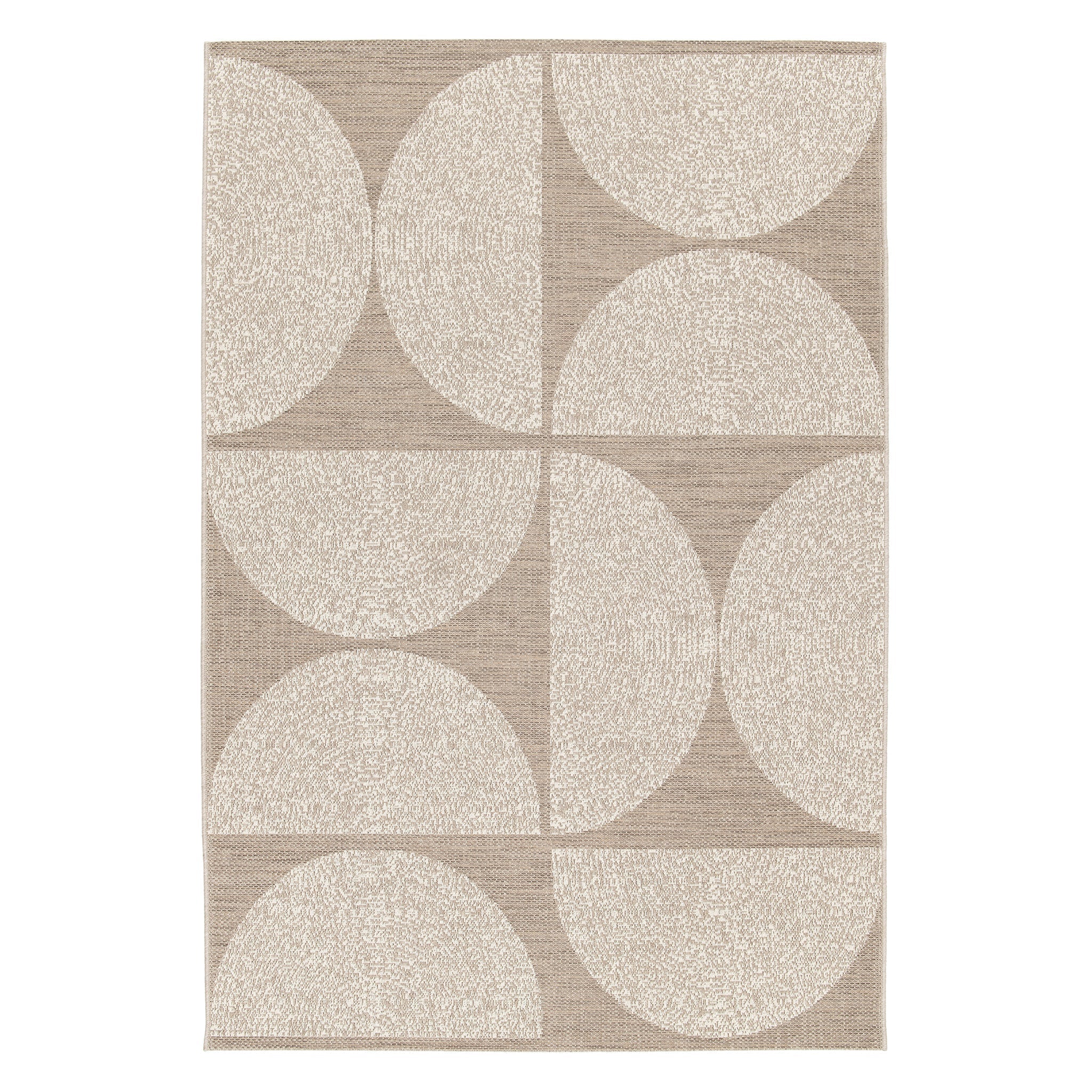 AFK Living vloerkleed Halv - voor binnen en buiten - beige - 160 x 230