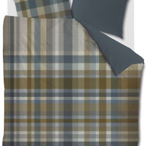 Beddinghouse Dekbedovertrek Glynn – 240 x 200/220 cm – Blauw Beddinghouse Dekbedovertrek Glynn – 240 x 200/220 cm – Blauw
