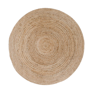 Artichok Milou Jute Vloerkleed Ø 150 cm – Naturel Artichok Milou Jute Vloerkleed Ø 150 cm – Naturel