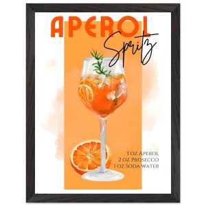 Artfulprints Poster met Lijst Aperol Spritz – Orange – 30×40 cm – Oran Artfulprints Poster met Lijst Aperol Spritz – Orange – 30×40 cm – Oran