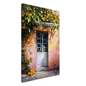 Artfulprints Canvas Mediterranean orange tree canvas – 60×90 cm – Oran Artfulprints Canvas Mediterranean orange tree canvas – 60×90 cm – Oran