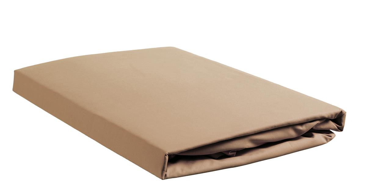 Ambiante - Katoen - Hoeslaken - 200x200 cm - Beige