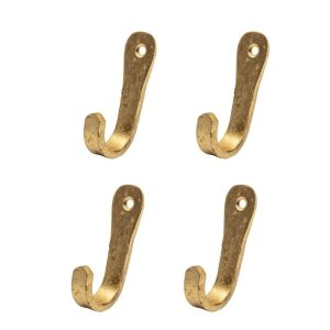 Brût Homeware | Kapstokhaak rond | Set van 4 | Wandhaak | Klein messin Brût Homeware | Kapstokhaak rond | Set van 4 | Wandhaak | Klein messin