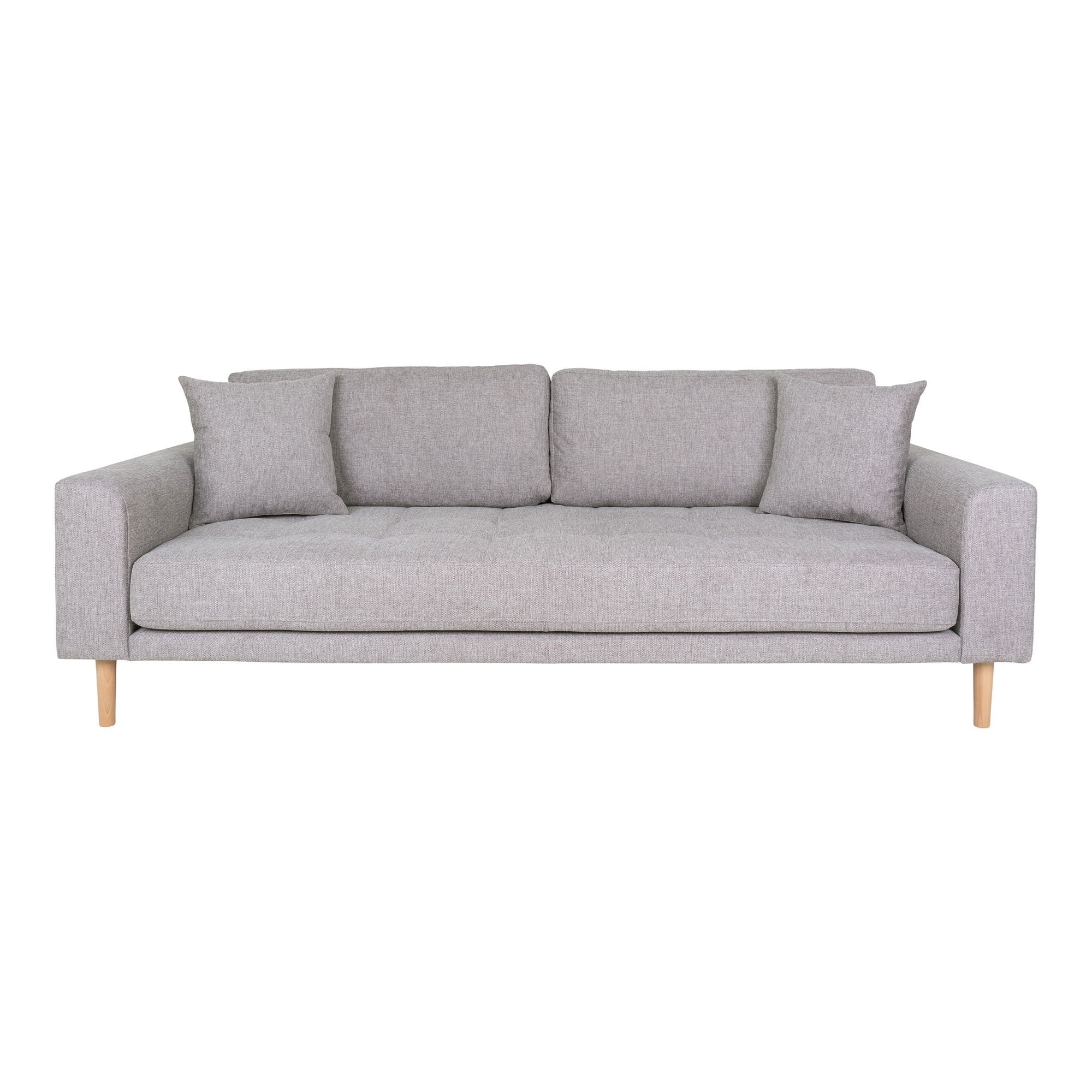 BRAM Bank Carmi - Zits - 210 x 93 cm - Lichtgrijs