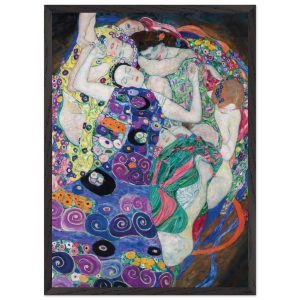 Artfulprints Poster met Lijst Gustav Klimt – The maiden – 50×70 cm – M Artfulprints Poster met Lijst Gustav Klimt – The maiden – 50×70 cm – M