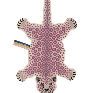 Doing Goods Lilly Luipaard Vloerkleed – Groot 155 x 93 x 2 cm – 100% w Doing Goods Lilly Luipaard Vloerkleed – Groot 155 x 93 x 2 cm – 100% w